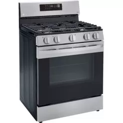 LG - 5.8 Cu. Ft. Smart Freestanding Gas True Convection Range With EasyClean And AirFry - Stainless Steel -Appliance Shop 812a6bf8 783d 52e3 bac1 9c673954b717
