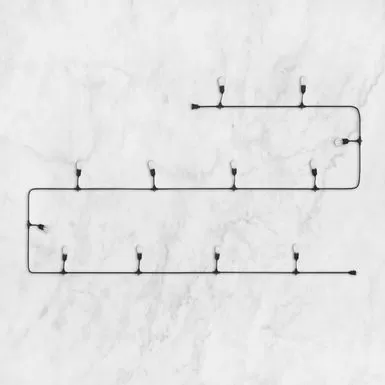 Insignia™ - 24 Ft. Outdoor String Lights - White 4 Insignia™ - 24 Ft. Outdoor String Lights - White - Image 2