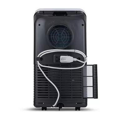 NewAir - 200 Sq. Ft. Portable Air Conditioner, 7,500 BTUs (4,000 BTU, DOE), Easy Setup Window Venting Kit And Remote Control - White 5 NewAir - 200 Sq. Ft. Portable Air Conditioner, 7,500 BTUs (4,000 BTU, DOE), Easy Setup Window Venting Kit And Remote Control - White - Image 3