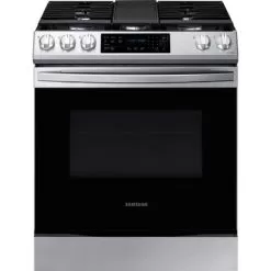 Samsung 6.0 Cu. Ft. Stainless Slide-In Gas Range With Fan Convection