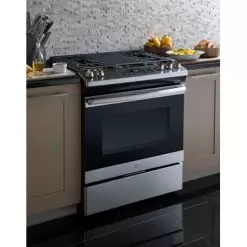GE - 5.3 Cu. Ft. Slide-In Gas Range - Stainless Steel 12 GE - 5.3 Cu. Ft. Slide-In Gas Range - Stainless Steel -Appliance Shop 825bfc2c b2d2 5f68 b5a0 89ba9056d8ef