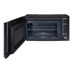 Samsung 2.1 Cu. Ft. Fingerprint Resistant Black Stainless Steel Over-the-range Microwave With Sensor Cooking 17 Samsung 2.1 Cu. Ft. Fingerprint Resistant Black Stainless Steel Over-the-range Microwave With Sensor Cooking -Appliance Shop 8360d100 1d0d 442e b424 f81bdfd94922