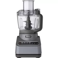 Shark Ninja - Professional Food Processor, 1000 Peak Watts, 9-Cup Capacity, Auto-iQ Preset Programs - Silver