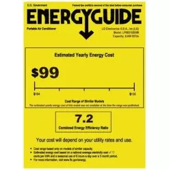 LG 8,000 BTU Portable Air Conditioner (12,000 BTU ASHRAE) 16 LG 8,000 BTU Portable Air Conditioner (12,000 BTU ASHRAE) -Appliance Shop 83e176d7 bf5e 4cd0 9541 95c0d89885e6