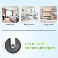 Ainfox Portable Air Purifier For Home With True HEPA - White -Appliance Shop 83ff1cb5 ada0 4df0 8e7f 40dcea33d21a