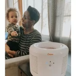 Crane HEPA Air Purifier With 3 Speed Settings For Rooms Up To 300 Sq. Ft. - White -Appliance Shop 84477632 5c3f 460e b727 ad457542d5fd