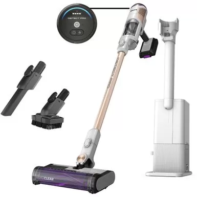 Shark - Detect Pro Auto-Empty System, Cordless Vacuum With QuadClean Multi-Surface Brushroll, HEPA Filter & 60-Minute Runtime - White/Beats Brass 3 Shark - Detect Pro Auto-Empty System, Cordless Vacuum With QuadClean Multi-Surface Brushroll, HEPA Filter & 60-Minute Runtime - White/Beats Brass