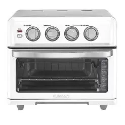 Cuisinart - AirFryer 0.6 Cu. Ft. Toaster Oven With Grill - White