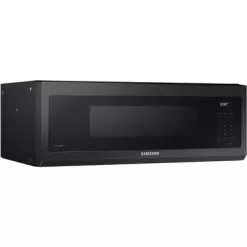 Samsung 1.1-Cu. Ft. Smart SLIM Over-the-Range Microwave With 550 CFM Ventilation, Black Stainless -Appliance Shop 84df6780 d289 46c0 8399 c8362f4b1917