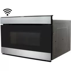 Sharp - 1.2 Cu. Ft. Microwave Drawer Works With Alexa And Easy Wave Open - Stainless Steel -Appliance Shop 853018cd 91c4 589c b697 4c9515048da8