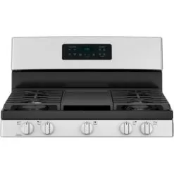 GE - 5.0 Cu. Ft. Freestanding Gas Range - Stainless Steel 22 GE - 5.0 Cu. Ft. Freestanding Gas Range - Stainless Steel -Appliance Shop 8690b077 73e2 51c1 bb2b 1aae134c2817
