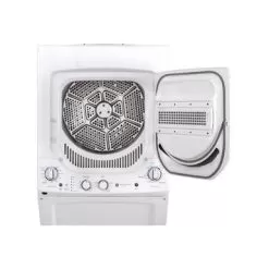 Ge Unitized Spacemaker 24" White Stack Washer With Electric Dryer -Appliance Shop 86fa2cd9 0199 46cf 801c 900b381064b6