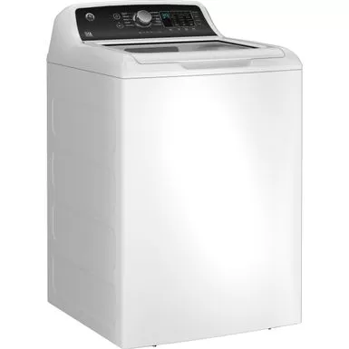 GE - 4.5 Cu Ft Top Load Washer With Water Level Control, Deep Fill, Quick Wash, And Glass Lid - White On White 4 GE - 4.5 Cu Ft Top Load Washer With Water Level Control, Deep Fill, Quick Wash, And Glass Lid - White On White - Image 2