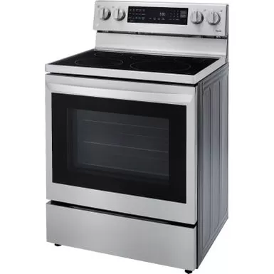 LG - 6.3 Cu. Ft. Smart Freestanding Electric Convection Range With EasyClean And InstaView - Stainless Steel 4 LG - 6.3 Cu. Ft. Smart Freestanding Electric Convection Range With EasyClean And InstaView - Stainless Steel - Image 2