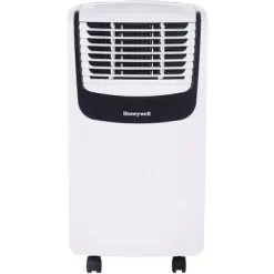 Honeywell - 400 Sq. Ft Portable Air Conditioner - White/Black -Appliance Shop 87f56070 a041 50c1 92cd 4fbebfcec445
