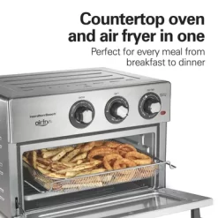 Hamilton Beach - Air Fry Countertop Oven Stainless Steel -Appliance Shop 885b2f61 78f7 4943 b705 01592afe7fd9