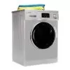 All-in-One 13 Lbs 1200 RPM Compact 2016 Combo Washer Dryer - Silver 1 All-in-One 13 Lbs 1200 RPM Compact 2016 Combo Washer Dryer - Silver -Appliance Shop 890a87b0 b606 44a1 b2c7 529dd1482f5f