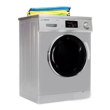 All-in-One 13 Lbs 1200 RPM Compact 2016 Combo Washer Dryer - Silver 3 All-in-One 13 Lbs 1200 RPM Compact 2016 Combo Washer Dryer - Silver