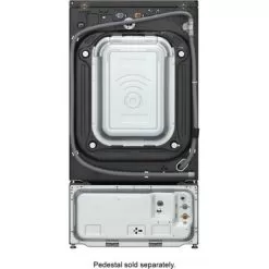 LG - 5.0 Cu. Ft. High-Efficiency Stackable Smart Front Load Washer With Steam And TurboWash 360 - Black Steel 33 LG - 5.0 Cu. Ft. High-Efficiency Stackable Smart Front Load Washer With Steam And TurboWash 360 - Black Steel -Appliance Shop 8941f358 d5ad 539a ab94 f49093593c90