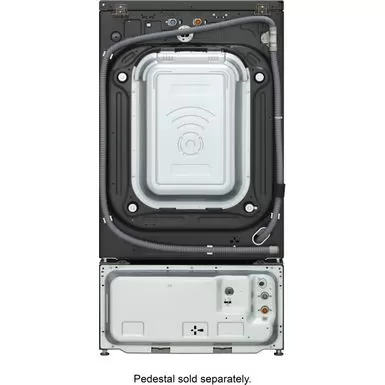 LG - 5.0 Cu. Ft. High-Efficiency Stackable Smart Front Load Washer With Steam And TurboWash 360 - Black Steel 14 LG - 5.0 Cu. Ft. High-Efficiency Stackable Smart Front Load Washer With Steam And TurboWash 360 - Black Steel - Image 12