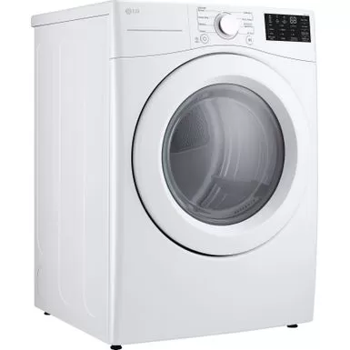 LG - 7.4 Cu. Ft. Electric Dryer With Wrinkle Care - White 4 LG - 7.4 Cu. Ft. Electric Dryer With Wrinkle Care - White - Image 2
