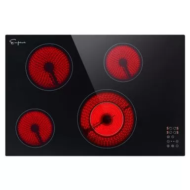 30-in 4 Elements Radiant Electric Cooktop Including Dual-Ring Element - 30" - 30" 4 30-in 4 Elements Radiant Electric Cooktop Including Dual-Ring Element - 30" - 30" - Image 2