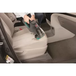 BISSELL - Pet Stain Eraser PowerBrush Plus Cordless Portable Carpet Cleaner - Titanium And Electric Blue -Appliance Shop 898a2d12 2dcd 4dad b192 ff91fa45020a