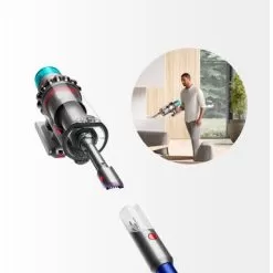 Dyson - Gen5 Outsize Cordless Vacuum - Nickel/Blue -Appliance Shop 89a38811 34bc 5f5f bf74 af05b149b770