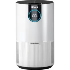 Shark - Clean Sense Air Purifier 500, Clean Sense IQ, NanoSeal True HEPA, 500 Sq. Ft., Filters 99.9% Of Allergens, Pro Odor Lock - White