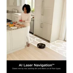 Shark - AI Ultra Robot Vacuum With Matrix Clean, Home Mapping, HEPA Bagless Self Empty Base, WiFI Connected - Black -Appliance Shop 8a69ca10 c983 467b 8419 9dfc56bf2e28