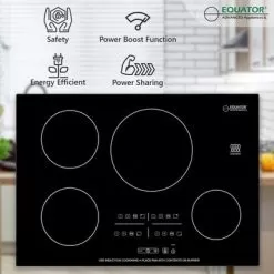 Equator 30" Built-in Induction Cooktop 4 Burner - Black -Appliance Shop 8c05e59b 1442 44a2 95da bb4f58db6ded