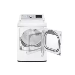 LG 7.3 Cu. Ft. Ultra Large Capacity Smart Wi-fi Enabled Rear Control Gas Dryer With TurboSteam - White -Appliance Shop 8c6f876a f453 46e1 ad0e 6592b0cbc277