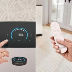 Shark - Air Purifier 6 With Anti-Allergen HEPA Filter Advanced Odor Lock, 1,200 Sq. Ft., Smart Sensing - White -Appliance Shop 8ca88df6 e957 5aca 8e7c efbd22eab753