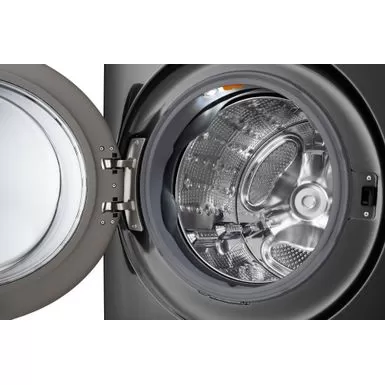 LG - 5.0 Cu. Ft. High-Efficiency Stackable Smart Front Load Washer With Steam And TurboWash 360 - Black Steel 16 LG - 5.0 Cu. Ft. High-Efficiency Stackable Smart Front Load Washer With Steam And TurboWash 360 - Black Steel - Image 14