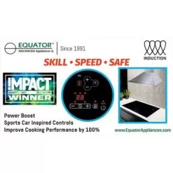 Equator 30" Built-in Induction Cooktop 4 Burner - Black -Appliance Shop 8d90d941 64ea 4239 8c68 983e4a1138a6