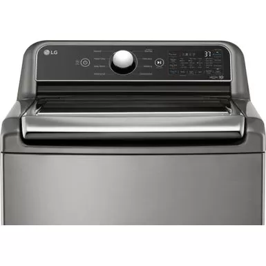 LG - 5.3 Cu. Ft. High-Efficiency Smart Top Load Washer With 4-Way Agitator And TurboWash3D - Graphite Steel 16 LG - 5.3 Cu. Ft. High-Efficiency Smart Top Load Washer With 4-Way Agitator And TurboWash3D - Graphite Steel - Image 14