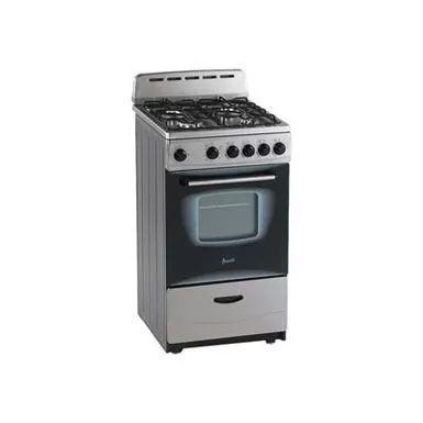 Avanti Ada 20" Stainless Steel Gas Range 4 Avanti Ada 20" Stainless Steel Gas Range - Image 2