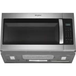 Whirlpool - 1.7 Cu. Ft. Over-the-Range Microwave - Stainless Steel -Appliance Shop 8de54736 3b7c 502d 9983 97d7bf55fee4
