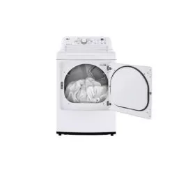 LG DLE7000W 7.3 Cu. Ft. Ultra Large Capacity Top Load Electric Dryer With Sensor Dry Technology - White - White 11 LG DLE7000W 7.3 Cu. Ft. Ultra Large Capacity Top Load Electric Dryer With Sensor Dry Technology - White - White -Appliance Shop 8e789930 82ba 43ba ac70 ff2c24a25401
