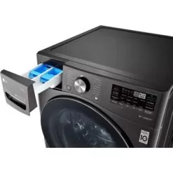 LG 5.0-Cu. Ft. Front Load Washer With Built-In Intelligence, Black Steel -Appliance Shop 8e86f891 ab7d 54a7 99de 2f7b344246e3