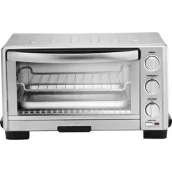 Cuisinart - 6-Slice Toaster Oven With Broiler - Stainless Steel