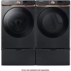 Samsung - 5.0 Cu. Ft. Extra Large Capacity Smart Front Load Washer With Super Speed Wash And Steam - Brushed Black 17 Samsung - 5.0 Cu. Ft. Extra Large Capacity Smart Front Load Washer With Super Speed Wash And Steam - Brushed Black -Appliance Shop 8efe7642 ae62 5c44 a480 6d7bb6d34b68