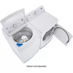 LG - 7.3 Cu. Ft. Gas Dryer With Sensor Dry - White -Appliance Shop 8f4ce9b6 90a6 54df 9f60 01839ad7c982