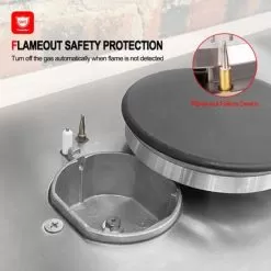 Gasland Chef 30" Built-in Gas Cooktop Stainless Steel 4 Italy Sabaf Burner NG/LPG Convertible Gas Stovetop - Black 15 Gasland Chef 30" Built-in Gas Cooktop Stainless Steel 4 Italy Sabaf Burner NG/LPG Convertible Gas Stovetop - Black -Appliance Shop 8f8bf72b 2150 4393 bcf1 2538f25dc440