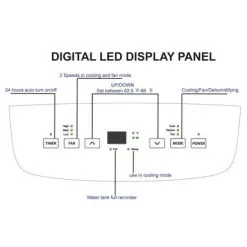 10000BTU Portable Air Conditioner SACC CEC -Appliance Shop 8fcf99d3 c426 4689 9702 a4fb5ada6988