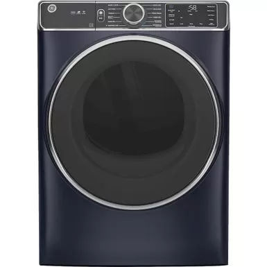 GE - 7.8 Cu. Ft. 12-Cycle Electric Dryer With Steam - Sapphire Blue 3 GE - 7.8 Cu. Ft. 12-Cycle Electric Dryer With Steam - Sapphire Blue