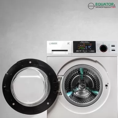 Equator Digital Compact 110V Vented/Ventless 18 Lbs Combo Washer Dryer 1400 RPM - White-Black 5 Equator Digital Compact 110V Vented/Ventless 18 Lbs Combo Washer Dryer 1400 RPM - White-Black - Image 3