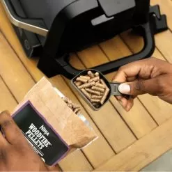 Ninja - Woodfire Outdoor Grill & Smoker, 7-in-1 Master Grill, BBQ Smoker, & Outdoor Air Fryer With Woodfire Technology - Grey -Appliance Shop 90b8bbc3 aa72 5357 81c6 a694d6036e2a