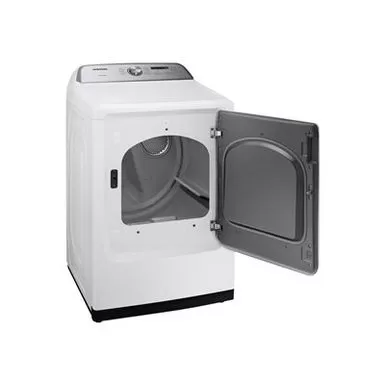 Samsung 7.4 Cu. Ft. White Gas Dryer With Sensor Dry 7 Samsung 7.4 Cu. Ft. White Gas Dryer With Sensor Dry - Image 5