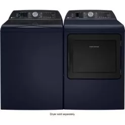 GE Profile - 5.4 Cu. Ft. High Efficiency Smart Top Load Washer With Built-in Alexa Voice Assistant And Smarter Wash Technology - Sapphire Blue -Appliance Shop 913c47cc a6af 5073 8cbb 8dbed1ecc9f5